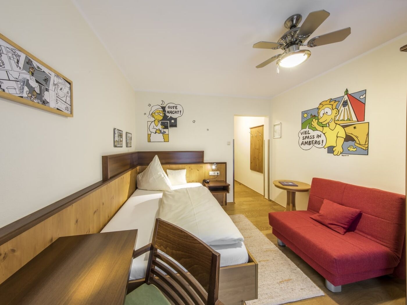 Single room 1 Marcus Trepesch - Bilderbuchbett - komplett