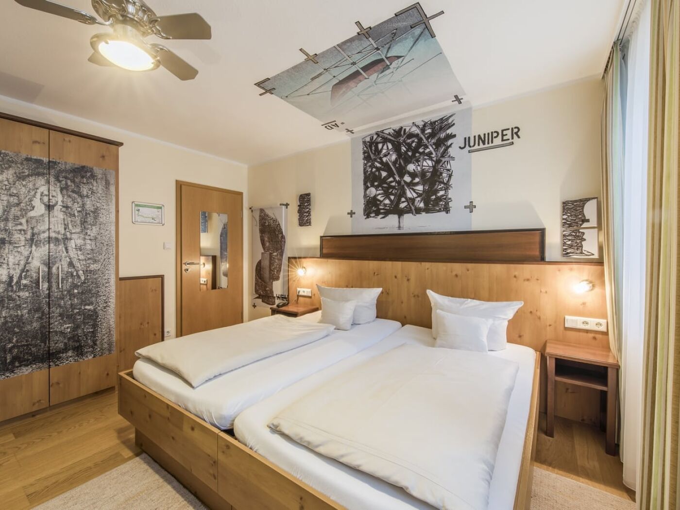 Double room 1 Regina Uber und Robert Diem - POSITION und WANDLUNG