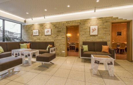 History of the Hotel Brunner 33 reception hall-since-2018