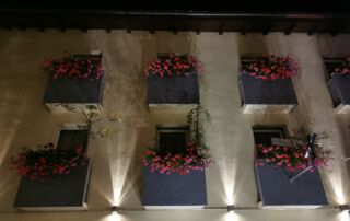 History of the Hotel Brunner 21 hotel-brunner-facade-night