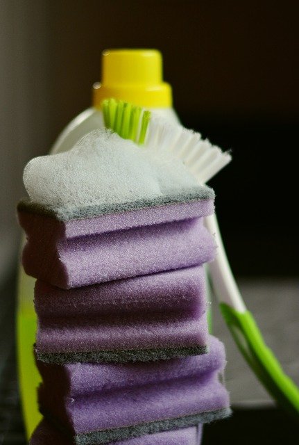 Cleaning materials for your bike sponge cleaning stuff