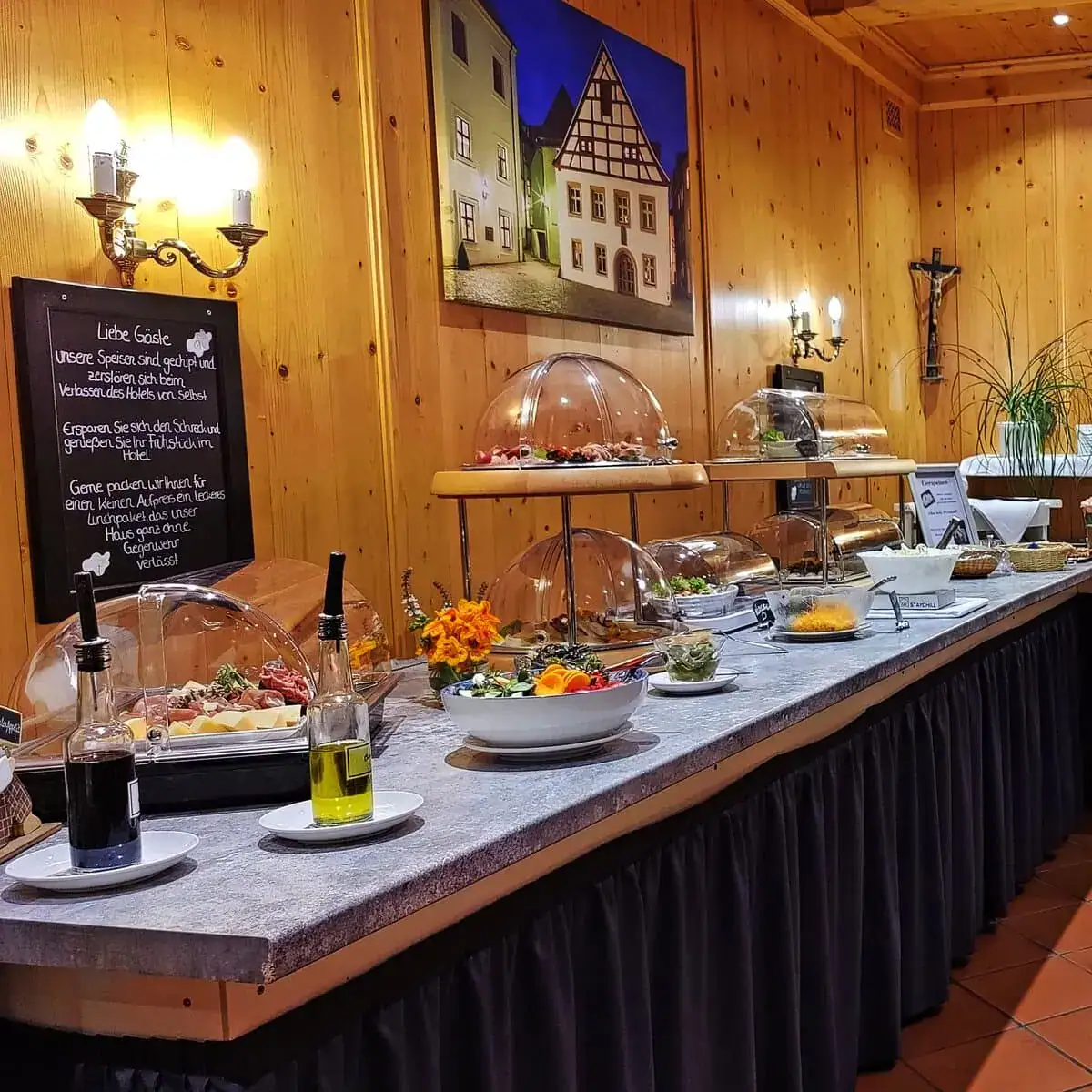 Frühstück in Amberg mit Buffet