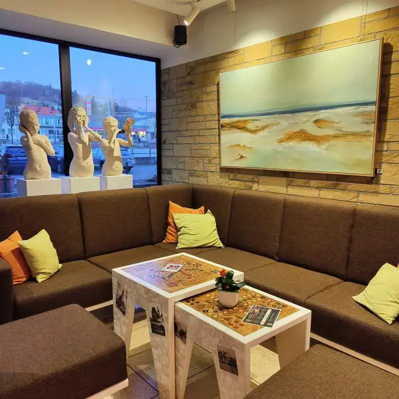 Bettina Süss Vernissage 2026 3 Radwanderung auf dem Fünf-Flüsse-Radweg mti Halt in Amberg