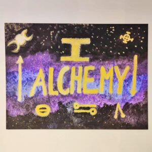 A picture from Dagmar Williamson's Magic Room titled "I Alchemy"